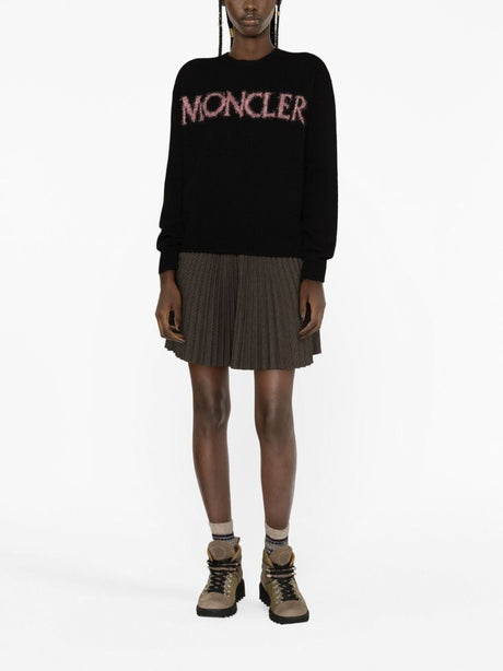 MONCLER Women's 23FW Knitwear Sweater in P95 Color