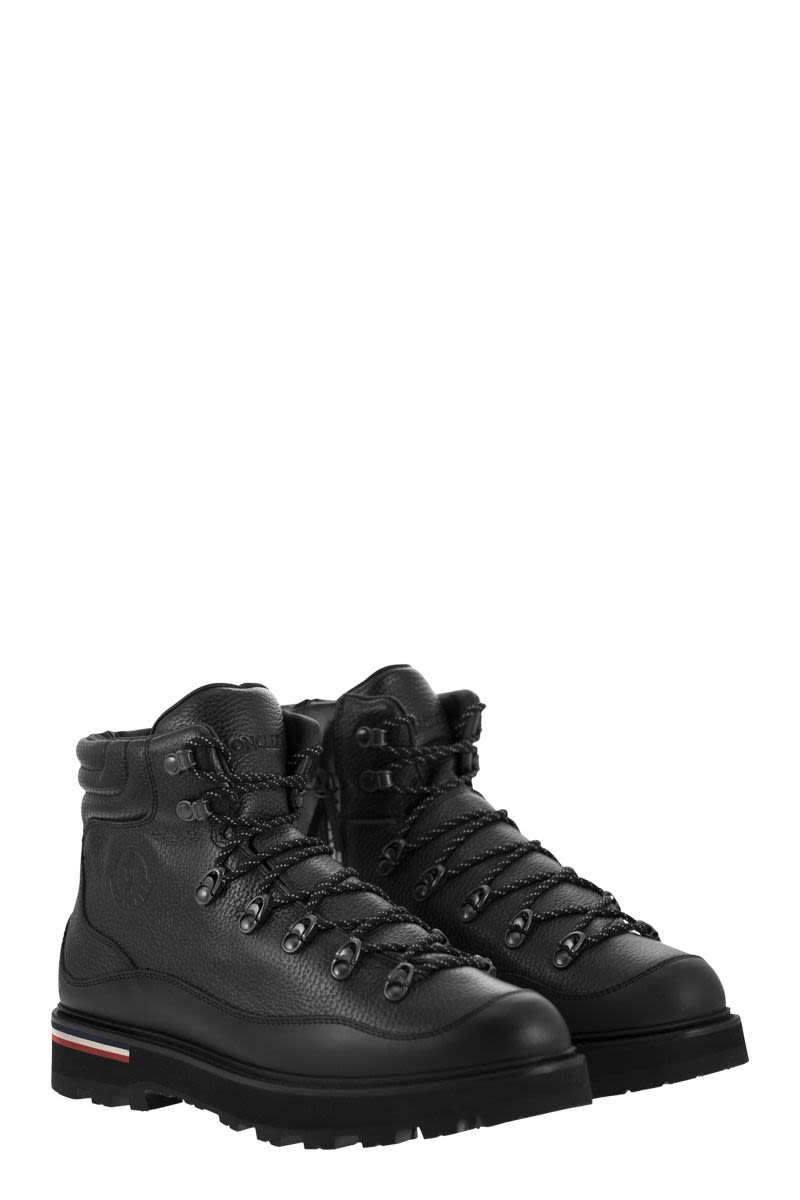 MONCLER Tassel Leather Trekking Boots - Durable and Water-Resistant for Men - Fall/Winter 2023