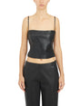 DIESEL Sleek Black Tank Top with Adjustable Straps