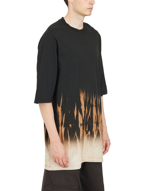 RICK OWENS Oversized Fire Print SS T-Shirt - Size S