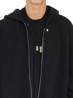 DRKSHDW Oversized Zip-Front Hoodie - Size M