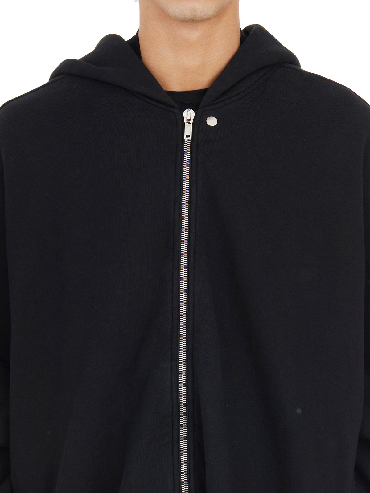 DRKSHDW Oversized Zip-Front Hoodie - Size M