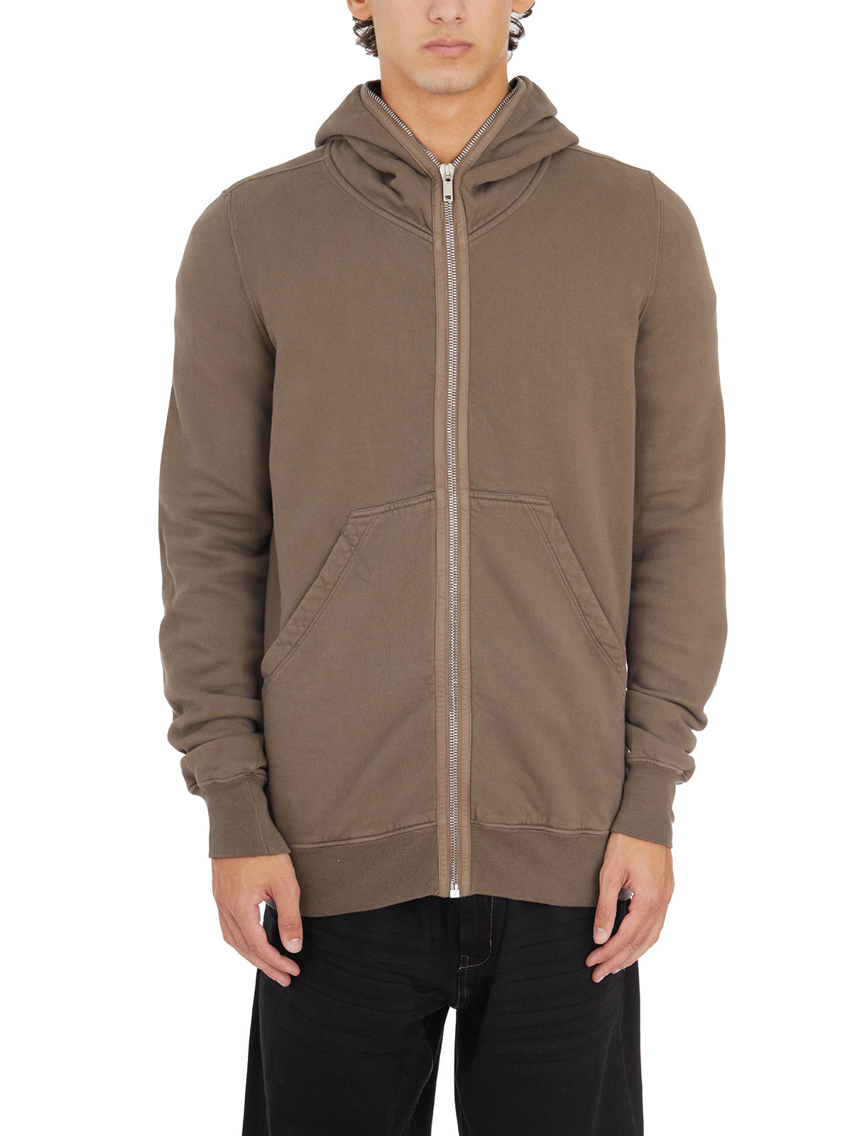 DRKSHDW Men's Gimp Hoodie with Zip Front - Size M