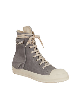 DRKSHDW Denim Cargo High-Top Sneakers for Men