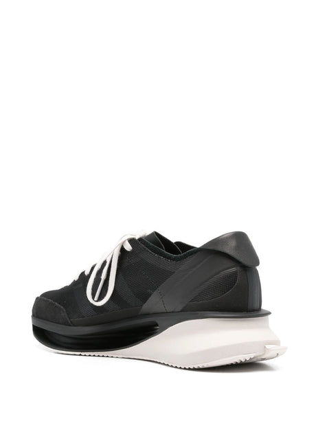 Y-3 Chunky Panelled Mesh Sneakers for Men