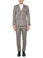 LARDINI Elegant Men's Suit with Peaked Lapels