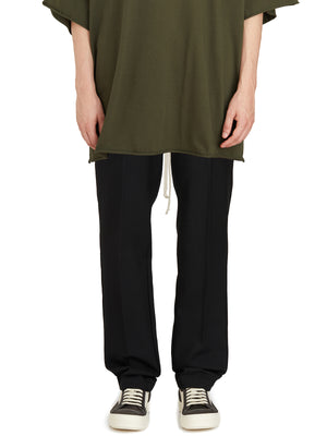 RICK OWENS Slim Fit Drawstring Pants - Size 48