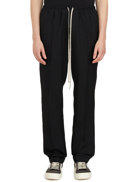 RICK OWENS Slim Fit Drawstring Pants - Size 48