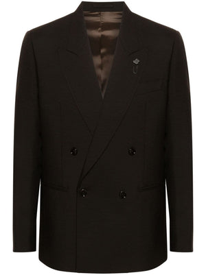 LARDINI Regular Fit Wool Jacket - Fall/Winter 2024