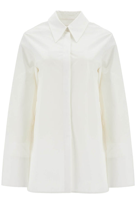 JIL SANDER Classic Poplin Shirt for Women - Size EU 34