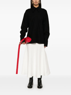 JIL SANDER Velvety Overshirt for Women - Fall/Winter 2024