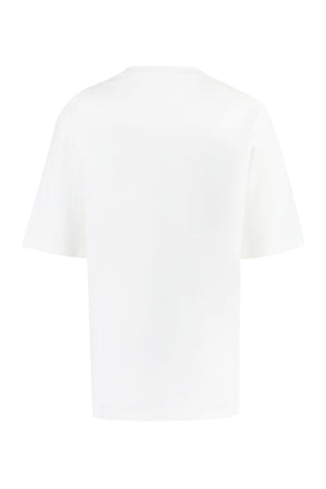 JIL SANDER White Cotton Crew-Neck T-Shirt for Women - FW23