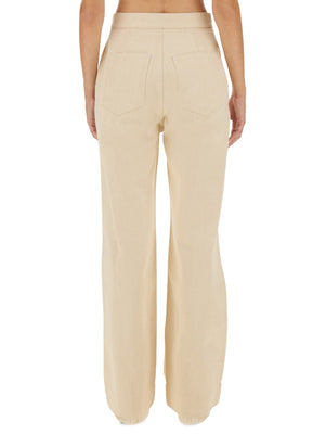 JIL SANDER Flared Pants - Size 36