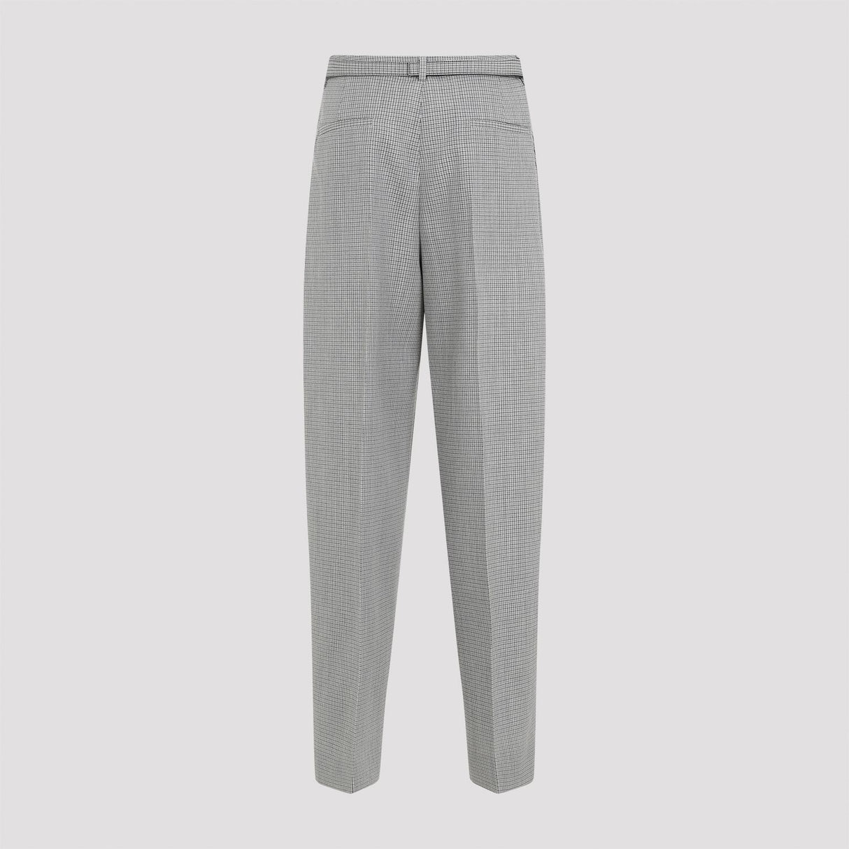 JIL SANDER Elegant Virgin Wool Trousers - Grey