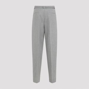 JIL SANDER Elegant Virgin Wool Trousers - Grey