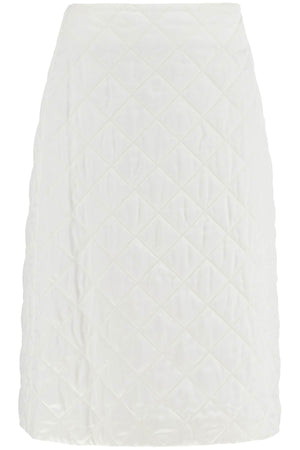 JIL SANDER Quilted Midi Skirt