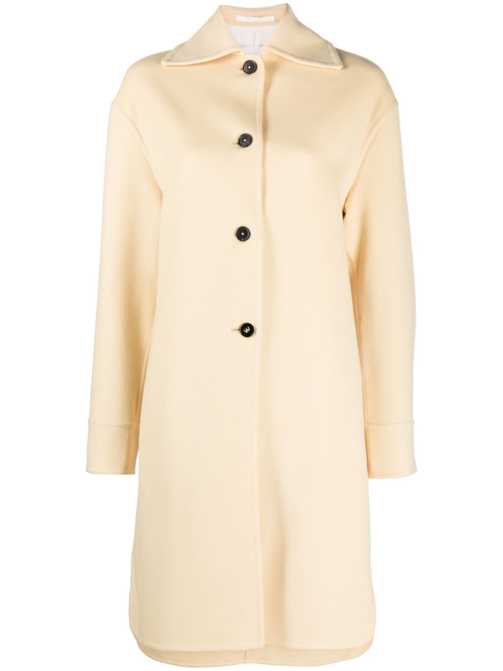 JIL SANDER Women's Vanilla Cashmere Jacket for FW23