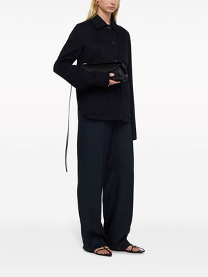 JIL SANDER Cashmere Overshirt with Patch Pocket for Women