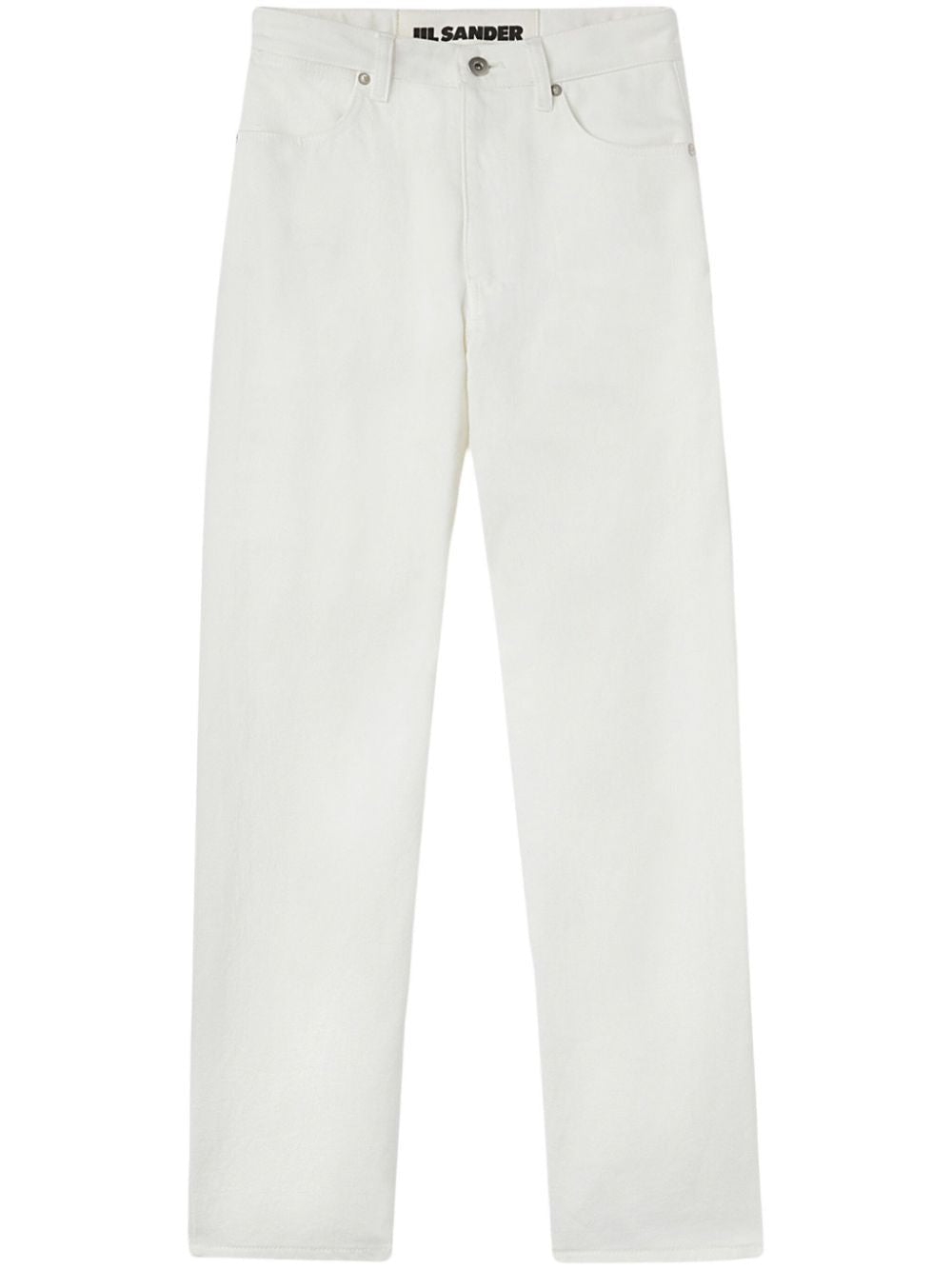 JIL SANDER Five-Pocket Denim Jeans with Decorative Stitching