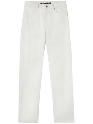 JIL SANDER High-Waisted Cropped Jeans for Women