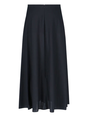 JIL SANDER Elegant Pleated Midi Skirt