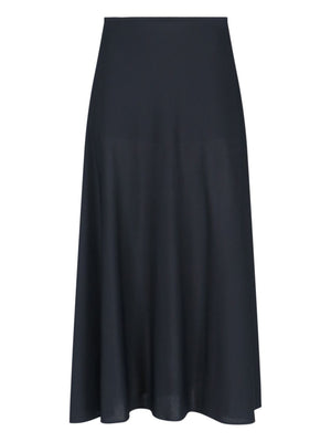 JIL SANDER Elegant Pleated Midi Skirt