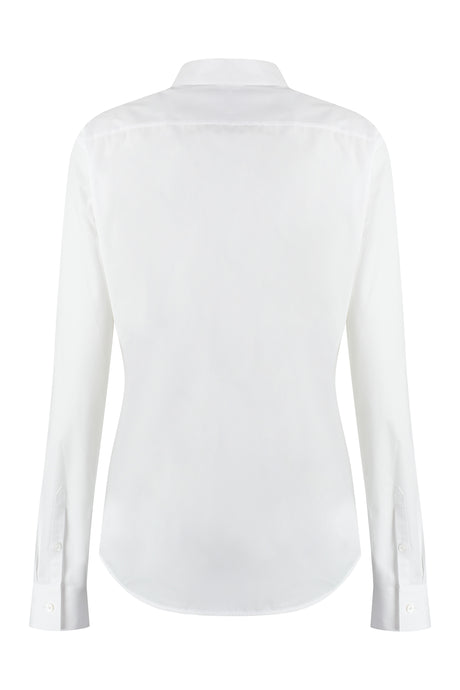 JIL SANDER White Cotton Poplin Shirt - Perfect for SS24