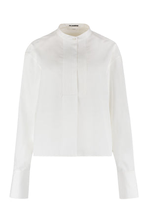 JIL SANDER Optic White Thursday Shirt for Women