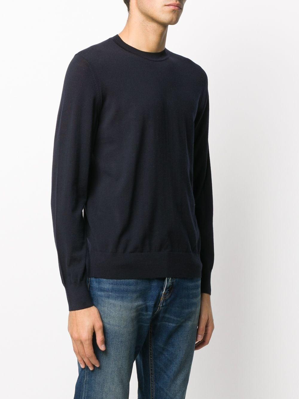 THEORY Navy Men's Crew Neck Sweatshirt for SS23