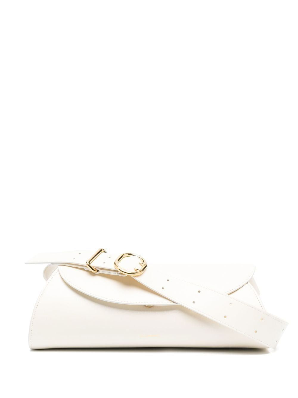 JIL SANDER Nude Leather Handbag for Women - Sleek and Chic Shoulder Bag for the SS24 Season