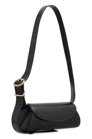 JIL SANDER Mini Black Leather Handbag