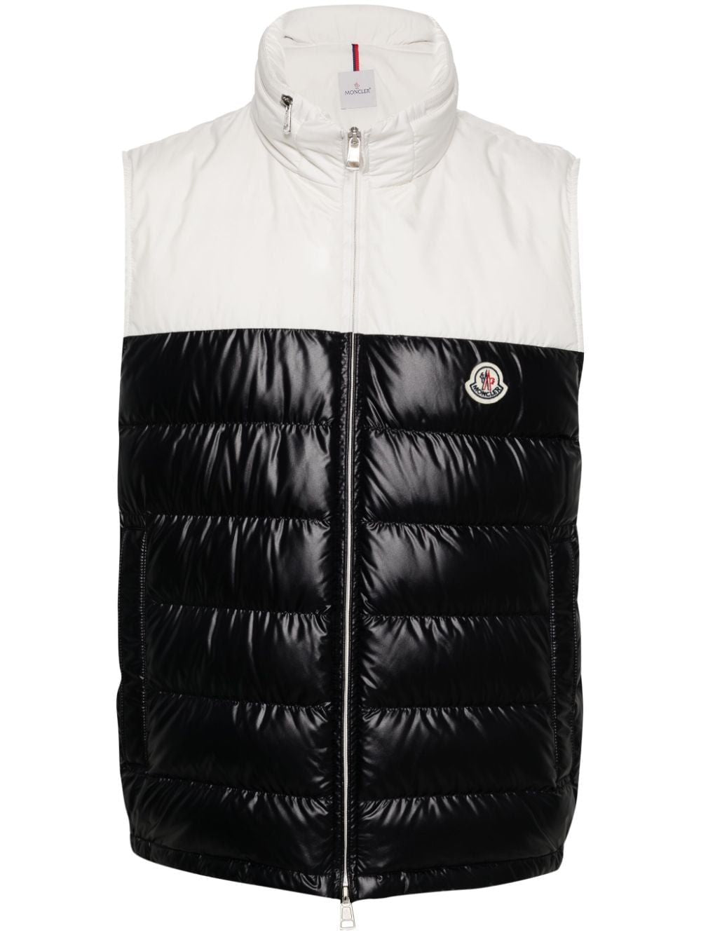 MONCLER Men's SS24 Hooded Vest in Royal Blue