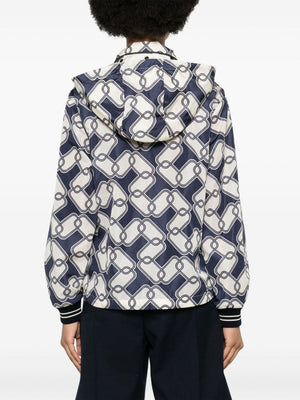 MONCLER Aqua Elegance Nylon Hooded Jacket