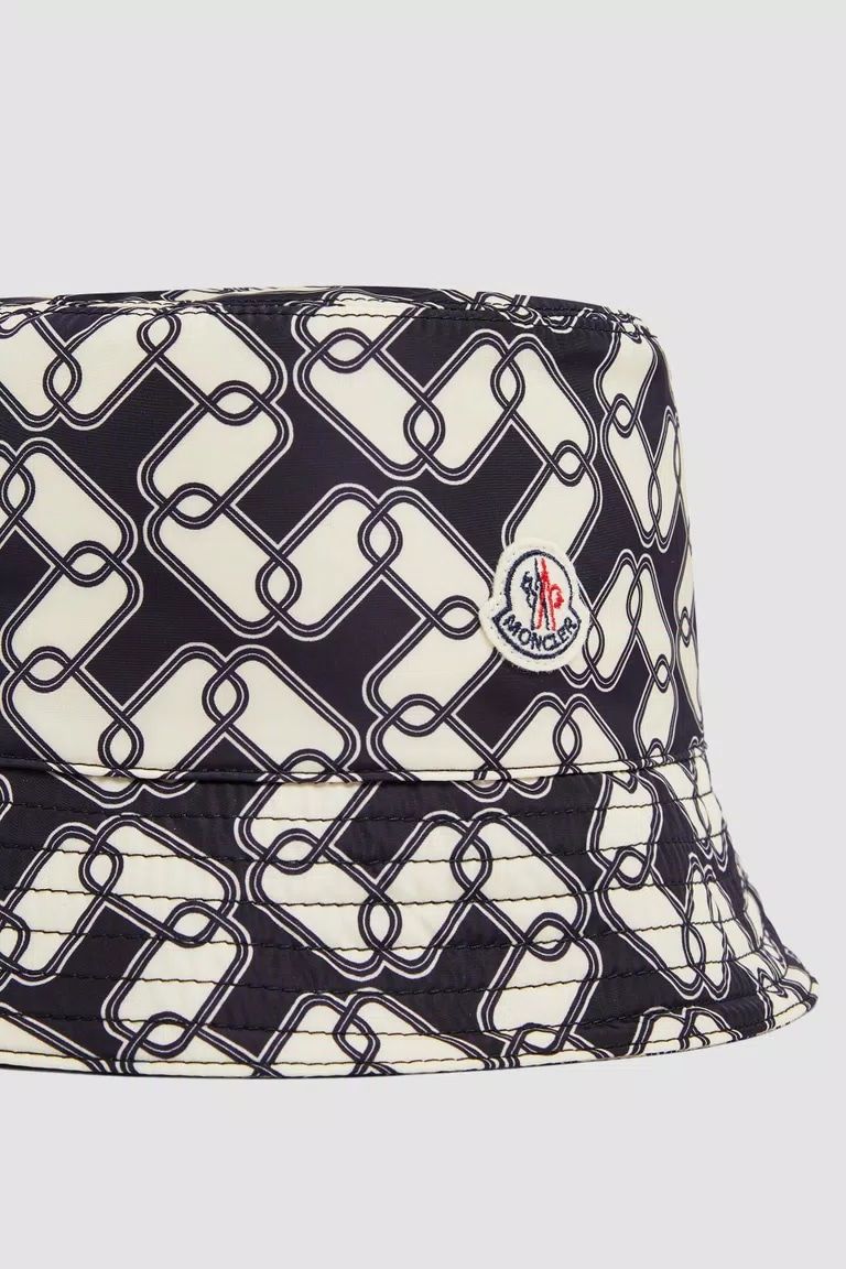 MONCLER Turquoise Bucket Hat for Women - SS24 Collection