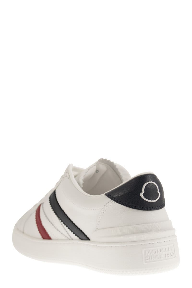 MONCLER Men's White Eco-Friendly Low Top Trainer