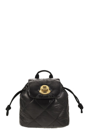 MONCLER Laqué Nylon Backpack for Women - Stylish and Versatile for City Life