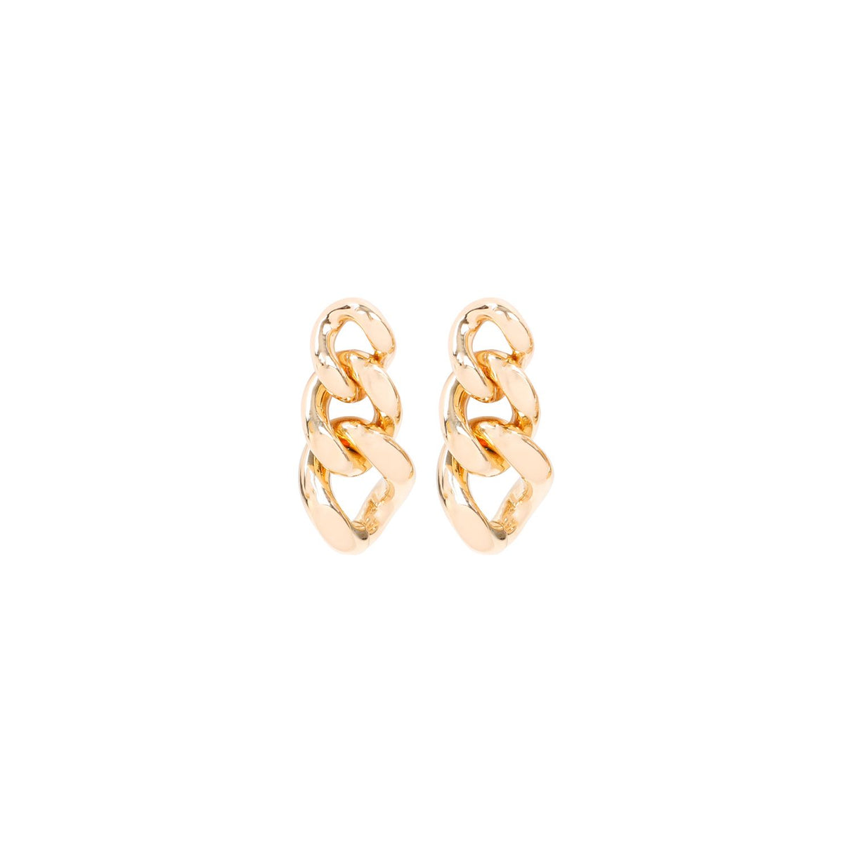 JIL SANDER Silver Brass Earrings for Women | FW24 Collection