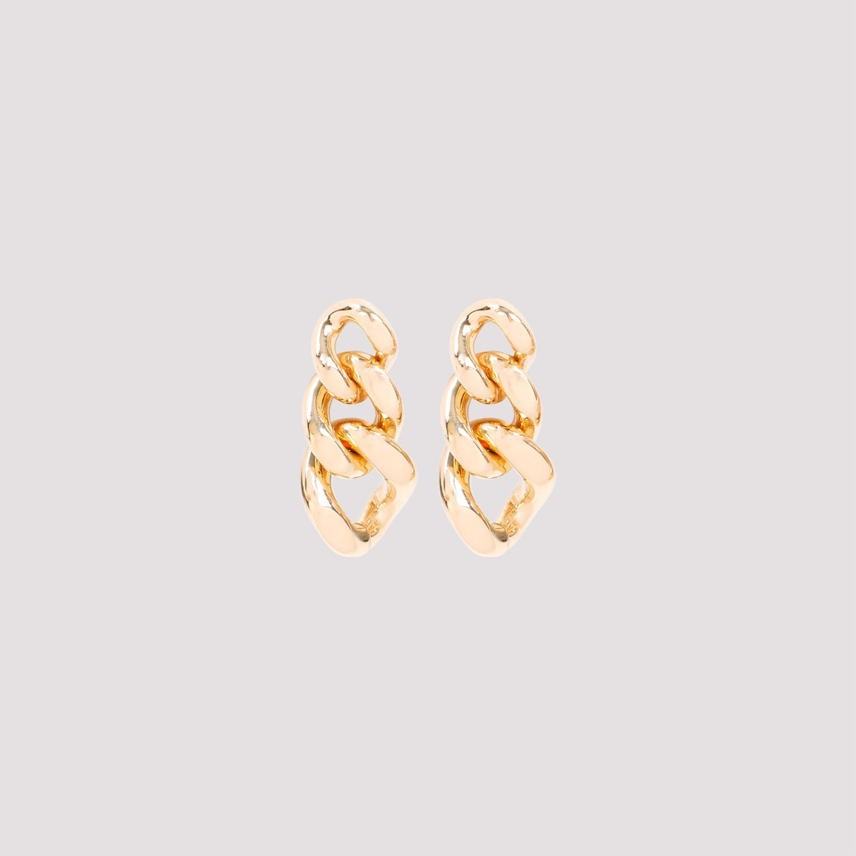 JIL SANDER Silver Brass Earrings for Women | FW24 Collection