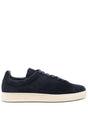 TOM FORD Stylish Navy Blue Lace-Up Sneakers for Men