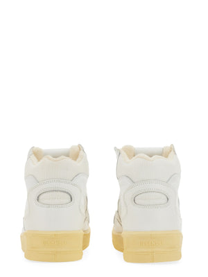 JIL SANDER High-Top Sneaker with Vulcanized Rubber Sole - 4 cm