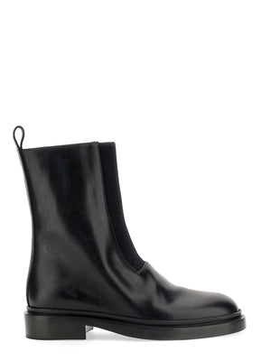 JIL SANDER Classic Chelsea Boots with 3 cm Heel for Women