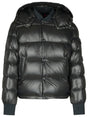 MONCLER Quilted Down Jacket with Removable Hood for Men - Model Maljasset