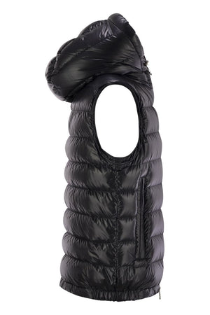 MONCLER Elite Winter Gilet with Dual Hoods