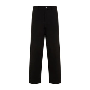 MONCLER Stretch Cotton Trousers for Men - FW24