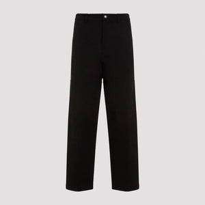 MONCLER Stretch Cotton Trousers for Men - FW24