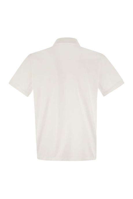 MONCLER Classic Regular Fit Polo Shirt with Logo