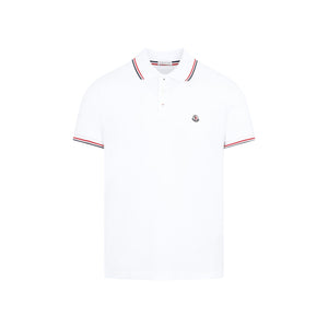 MONCLER Classic Cotton Polo T-Shirt for Men