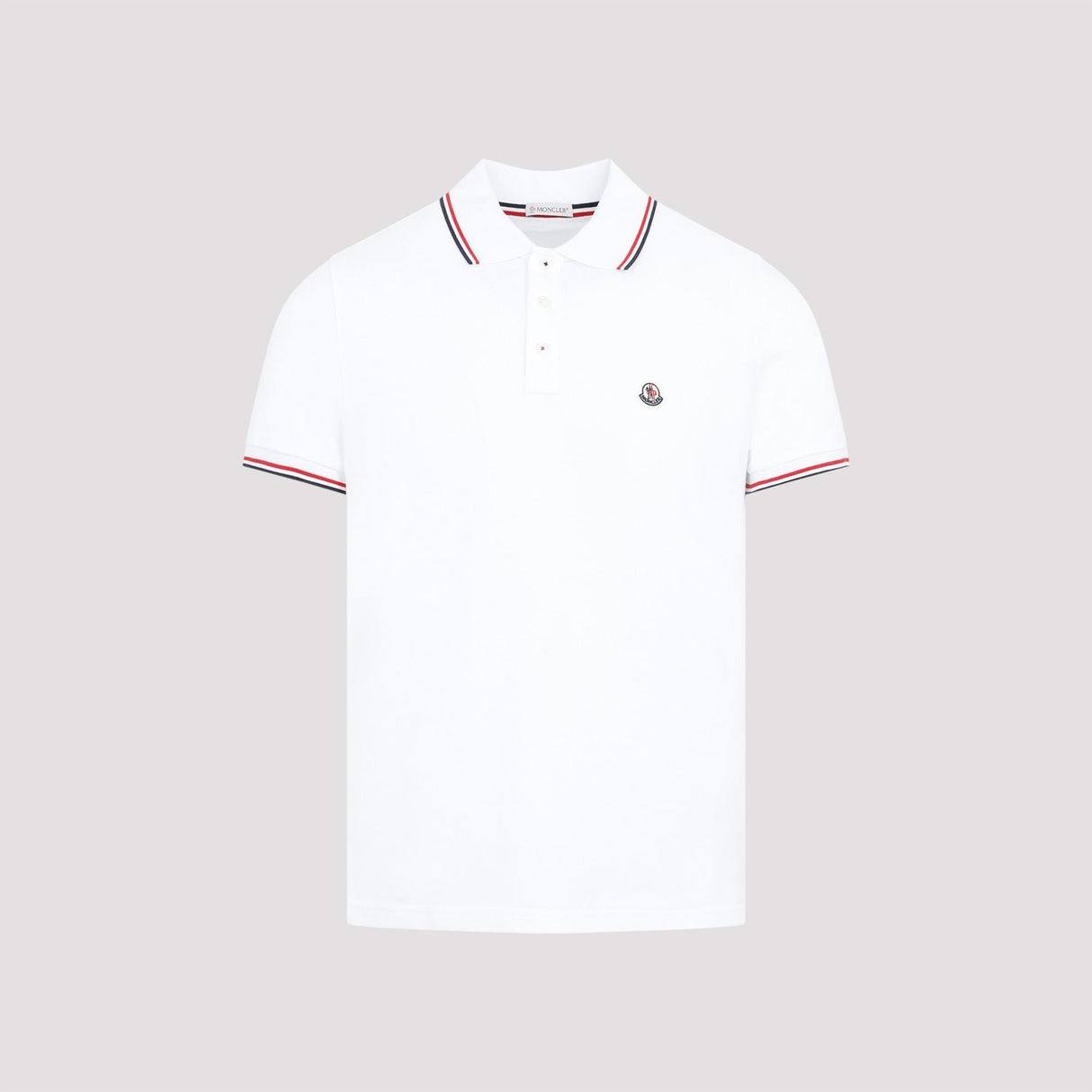 MONCLER Classic Cotton Polo T-Shirt for Men