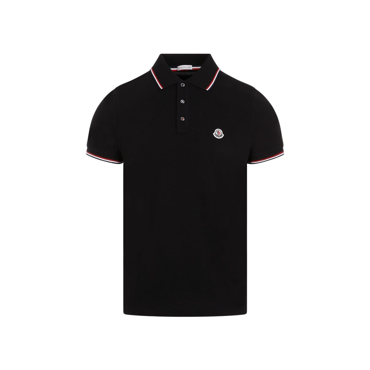 MONCLER Classic Cotton Polo T-Shirt for Men