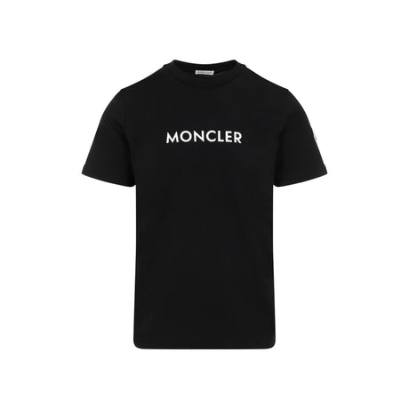 MONCLER Men's Cotton Embossed Logo T-Shirt